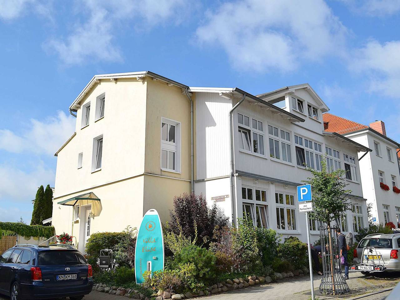 Ganze Ferienwohnung, Villa Elise - Bungalow: 34 m², 2-Raum, 2 Pers., Terrasse, Wlan in Göhren, Rügen