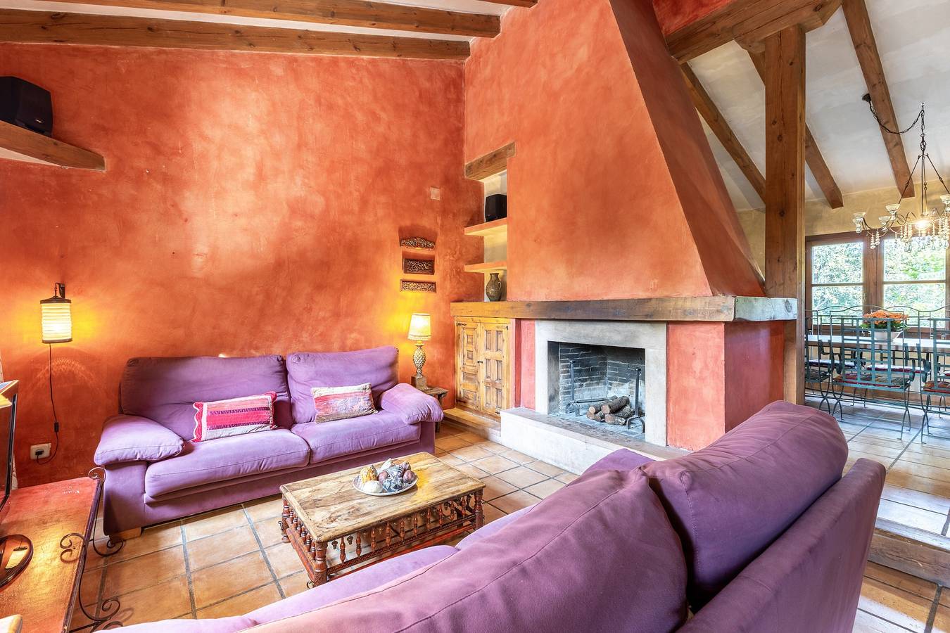 Casa rural 'Dalt La Figuera' con vistas a la montaña, piscina privada y Wi-Fi in Espirdo, Provincia de Segovia