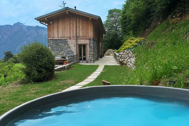 Ferienwohnung für 4 Personen, mit Seeblick und Garten am Comer See - 2