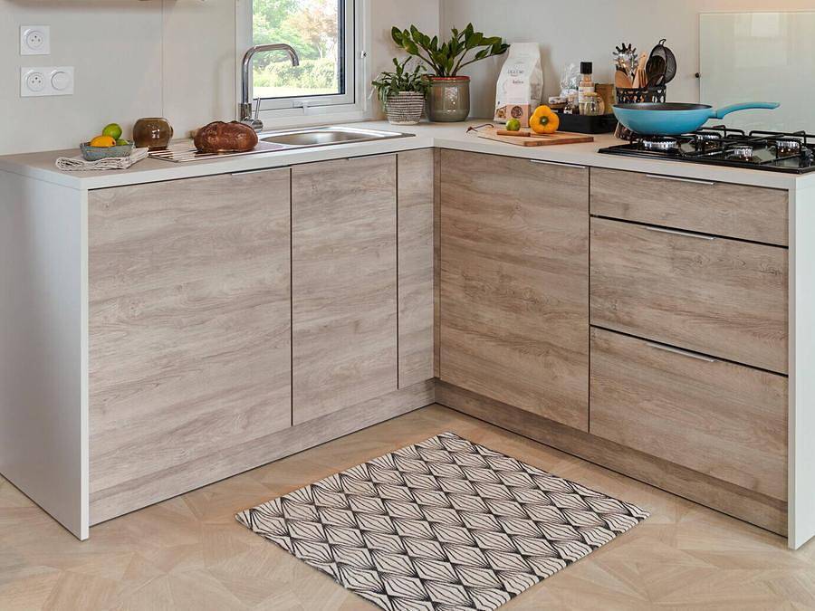 Camping la Vallée - Mobilheim 6 personen - Comfort | 3 Schlafz. | 6 Pers. | Erhöhte Terrasse | Klimaanlage | Tv in Saint-Sauveur-de-la-Mer, Lisieux und Umgebung