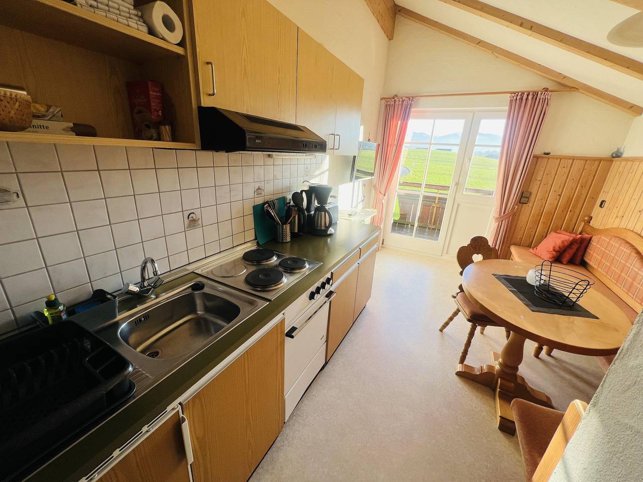 Geheel vakantieappartement, Bergnest in Oberstaufen, Zwaben (Bayern)