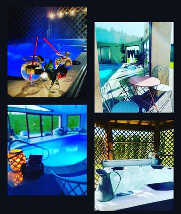 Gîte pour 4 personnes, avec jacuzzi ainsi que jardin et terrasse dans 