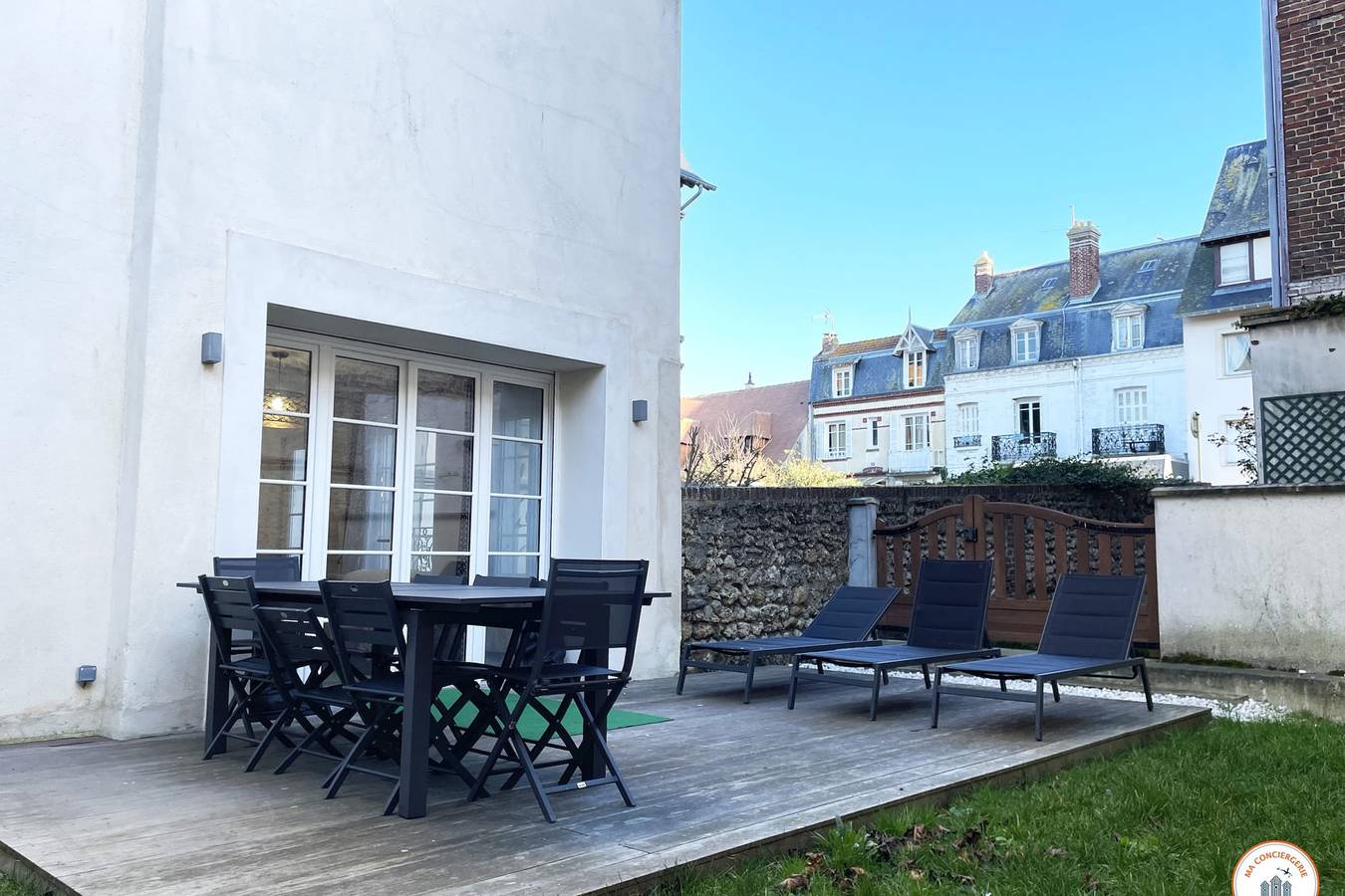 🌳 Le Garden House - Villa place Morny avec Jardin in Deauville, Région de Lisieux