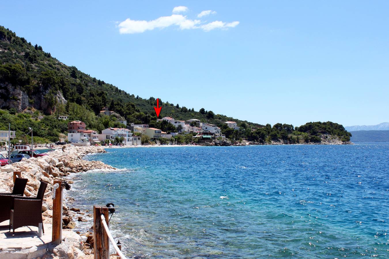 Cijeli apartman, Jednosobni apartman s balkonom i pogledom na more Drašnice, Makarska A-22398-b in Drašnice, Makarska rivijera