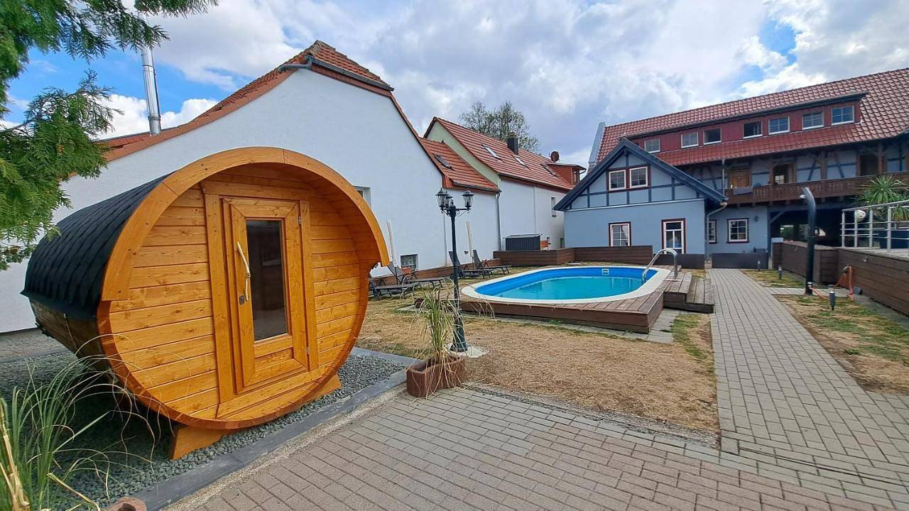 Ganze Wohnung, B&B Talstation Ferienwohnung für 2 Personen in Hörselberg-Hainich, Hainich