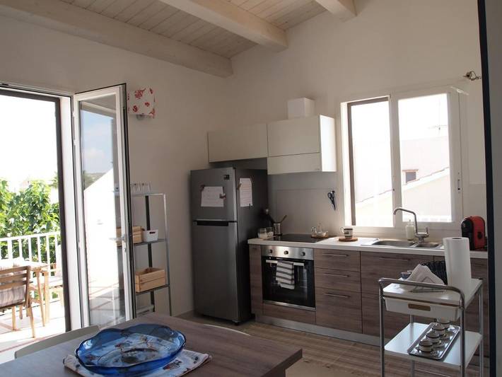 Gîte pour 5 personnes, avec vue et balcon, adapté aux familles à Sampieri - 4