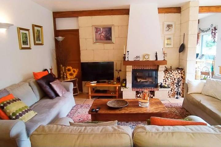 Location de vacances pour 10 personnes, avec Balcon et Terrasse ainsi que Jardin et Piscine à Serres-sur-Arget - 3
