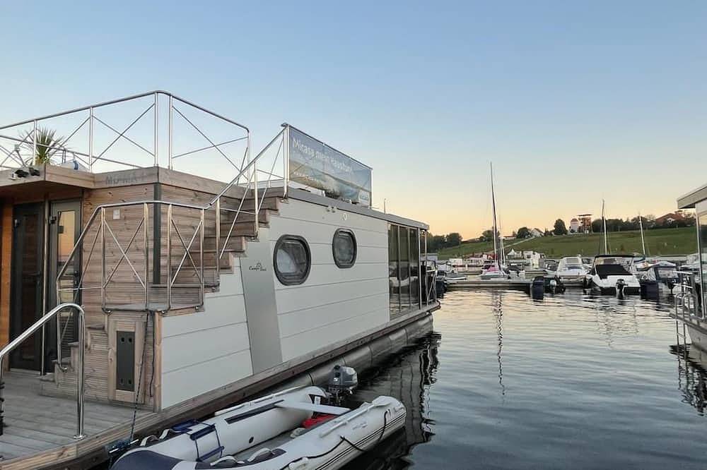Ganze Wohnung, Hausboot mit Sauna in Braunsbedra, Saale-Unstrut