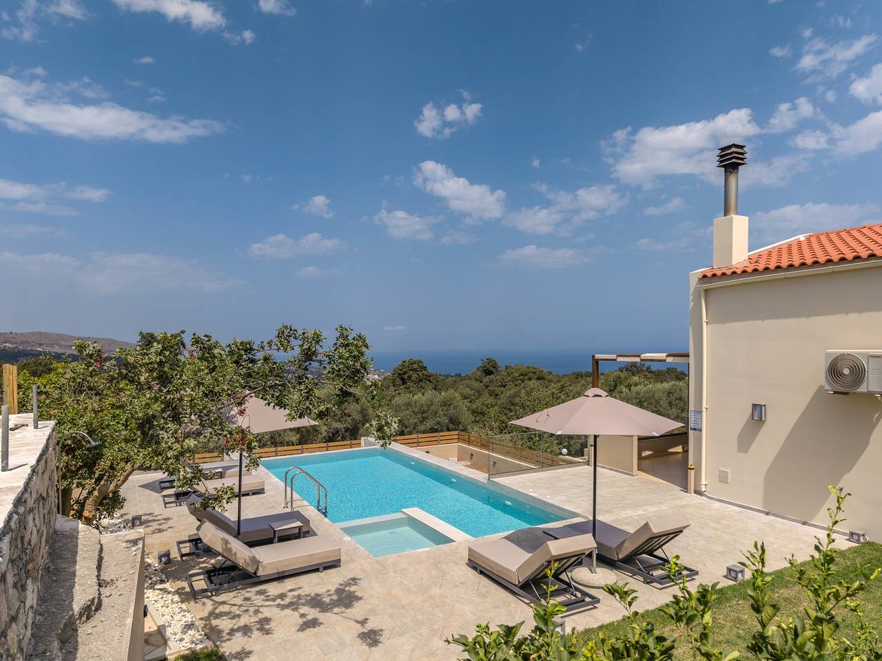 Athos Rural Villa in Prines, Nikiforos Fokas