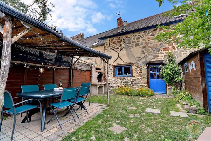 Gîte für 6 Personen, mit Terrasse und Garten in Mont-Saint-Michel-Bucht