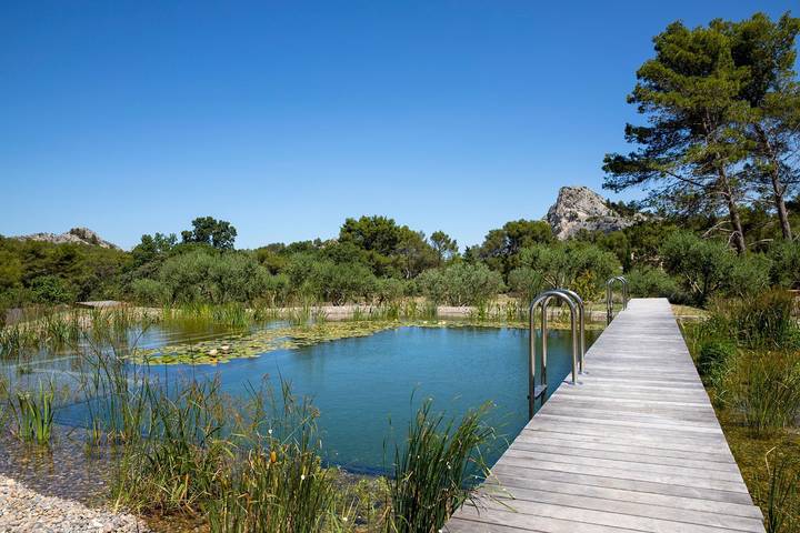 Les Roches Blanches in Saint-Rémy-de-Provence, Region de Arles