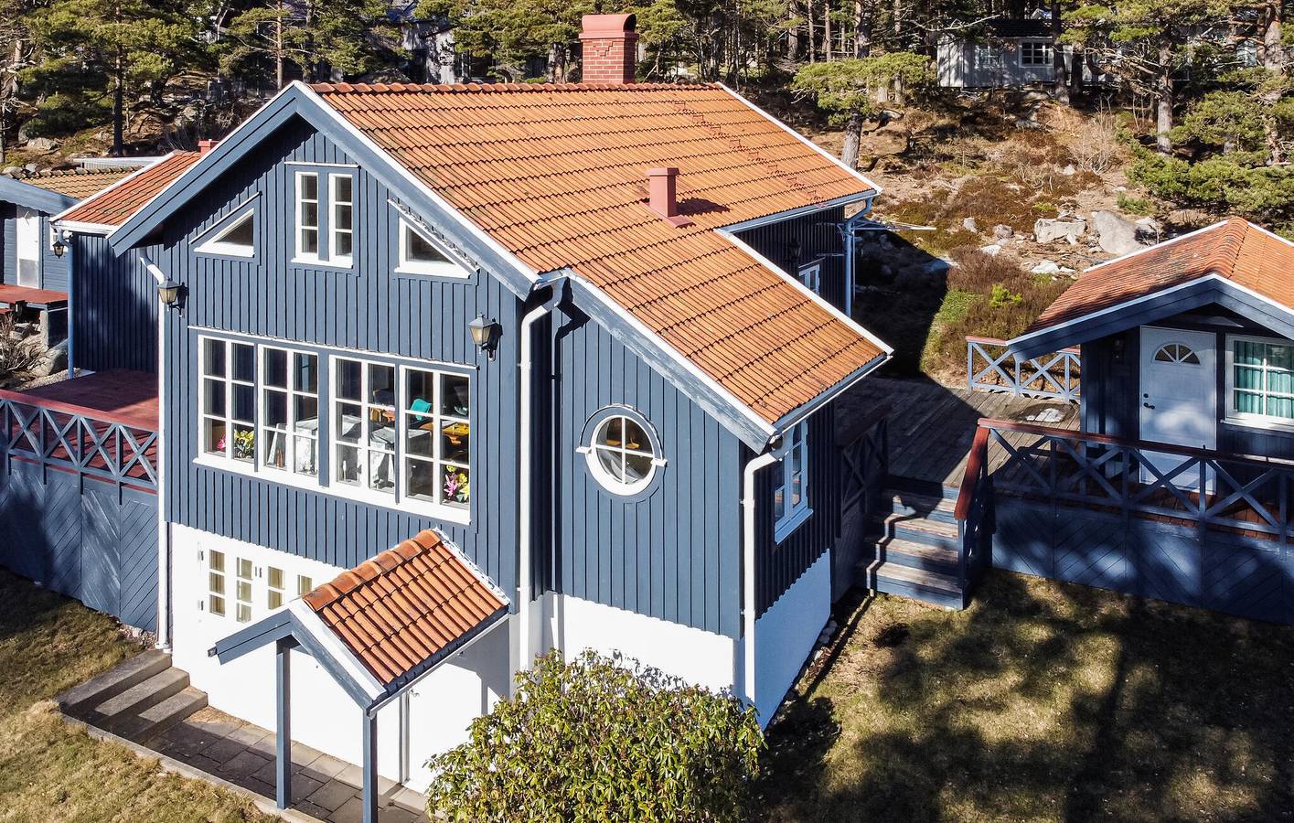 Ferienhaus für 12 Personen mit Garten in Norra Västkusten