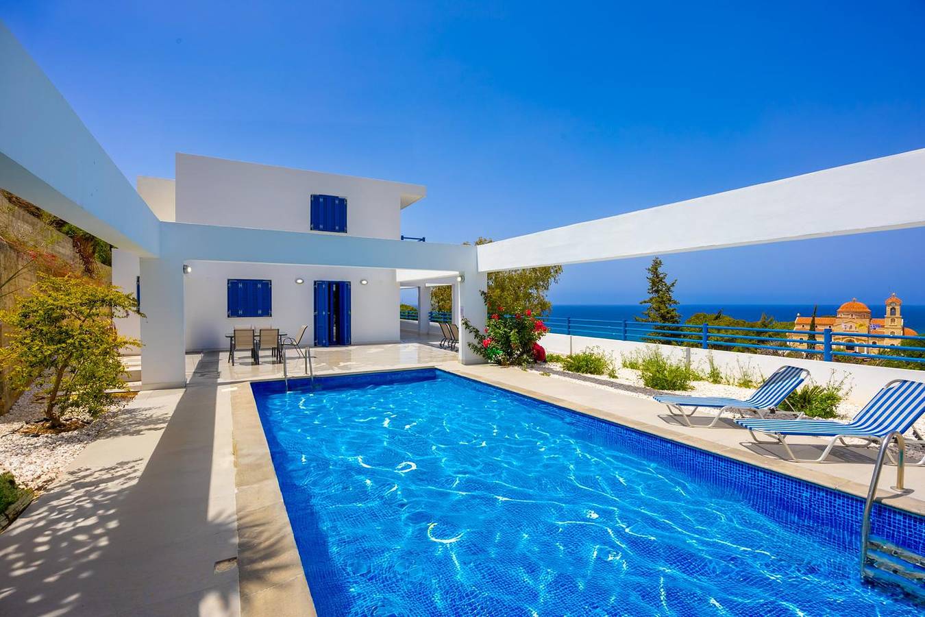 Villa für 9 Personen mit Terrasse in Südzypern