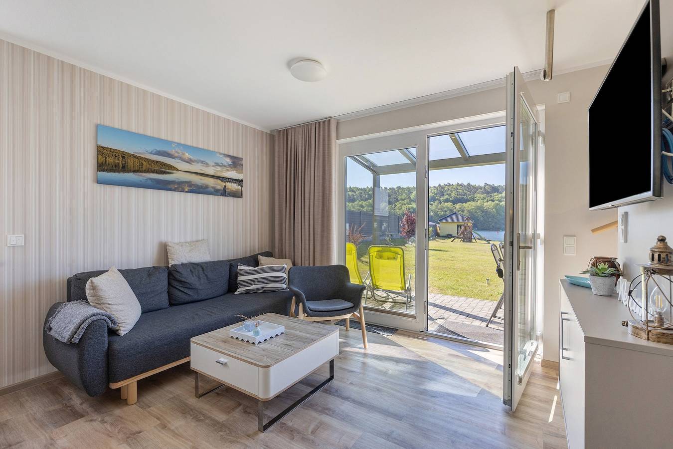 Apartamento entero, Apartamento vacacional 1 con jardín comunitario y wifi in Joachimsthal (Brandeburgo), Werbellinsee
