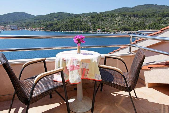Maison d’hôte pour 4 personnes, avec balcon et vue en Korcula - 4