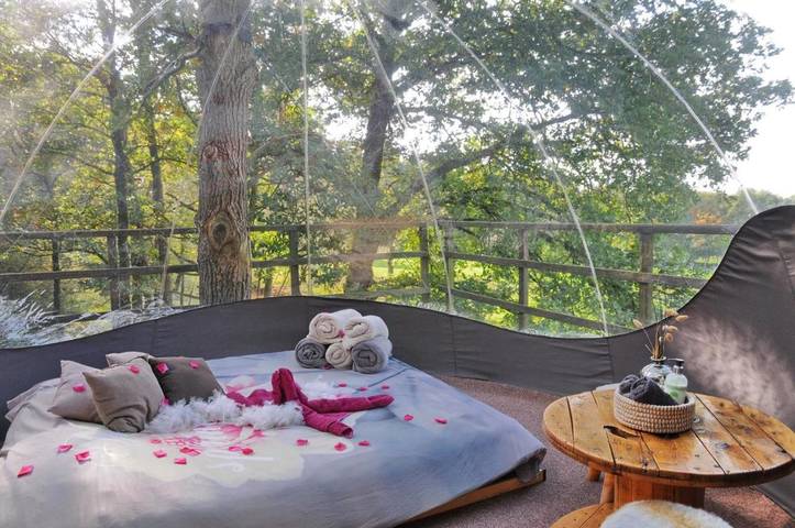 Tente pour 2 personnes, avec vue et jardin au Province de Luxembourg - 4