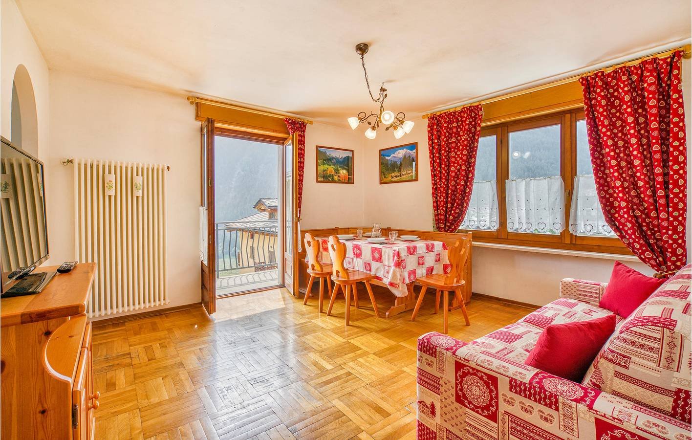 Appartement avec vue sur la montagne à Brusson in Brusson, Commune de Brusson