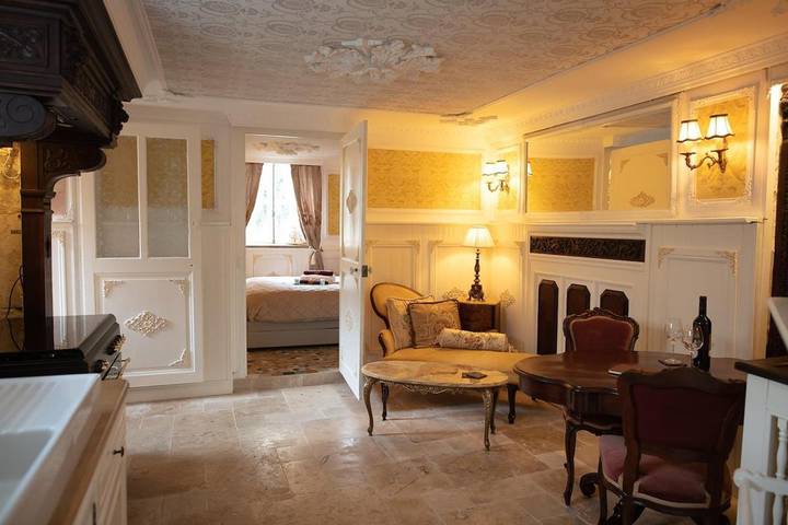 Appartement de vacances pour 2 personnes, avec jardin