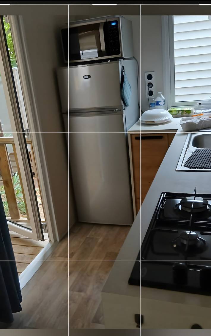 Mobil-home « Bienvenue » con terraza privada, Wi-Fi y aire acondicionado in Saint-Cyprien, Costa mediterránea (Francia)
