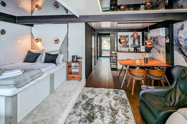 Hausboot für 3 Personen, mit Sauna auf Rügen - 4