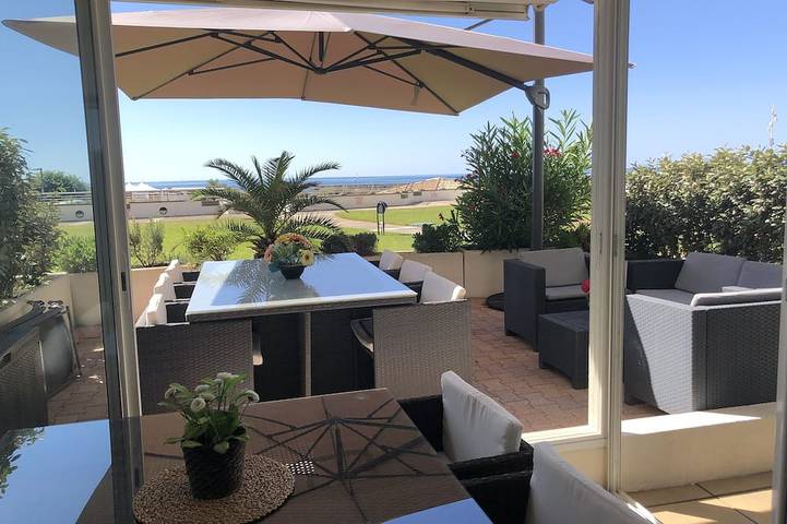 Ferienwohnung für 4 Personen, mit Terrasse und Garten in Agde