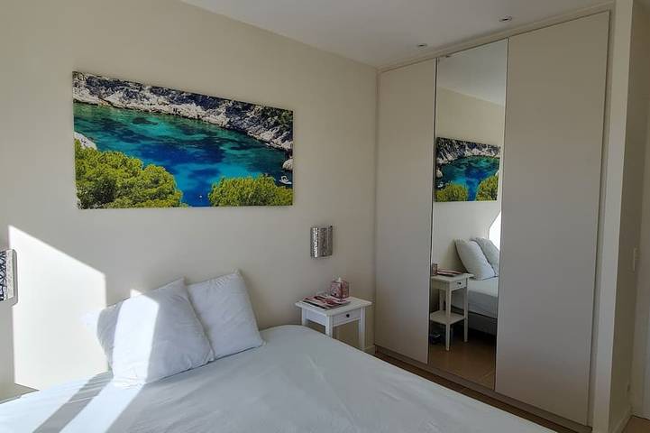 Ganze Wohnung, Villa Appartment 100m², Mougins, incredible view, superb indoor pool in Mougins, Mittelmeerküste (Frankreich)