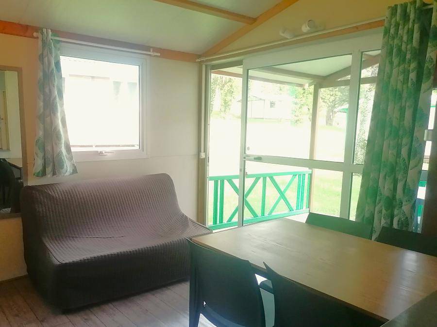 Camping L'Oasis du Berry - Chalet 5 personas - Chalet para 5 personas in Saint-Gaultier, Región de Le Blanc