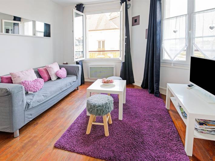 Gîte pour 4 personnes, avec Balcon/Terrasse et Vue