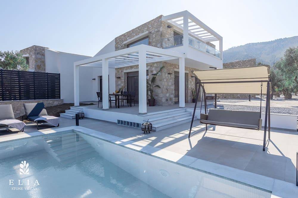 Premium Private Pool Villa, Elia Stone Villas in Thassos