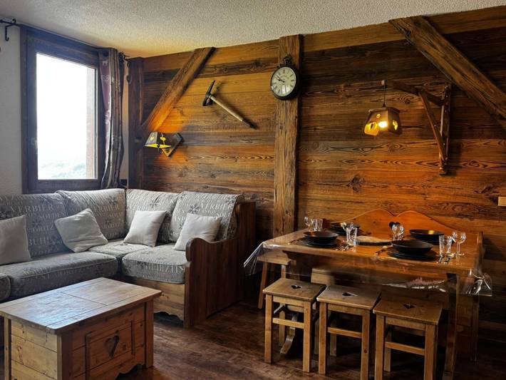 Location de vacances pour 4 personnes, avec balcon dans Valmorel