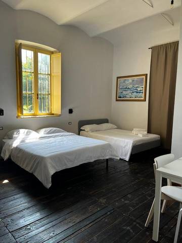 Gîte pour 2 personnes, avec jardin ainsi que balcon et vue à Venaria Reale