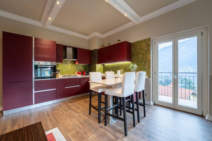 Gîte pour 2 personnes, avec balcon et vue sur le lac à Oliveto Lario - 3