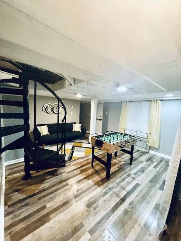 Newly Renovated Home, Fenced Yard, Rec Room with Foosball and Wifi! in East Point, Fulton County