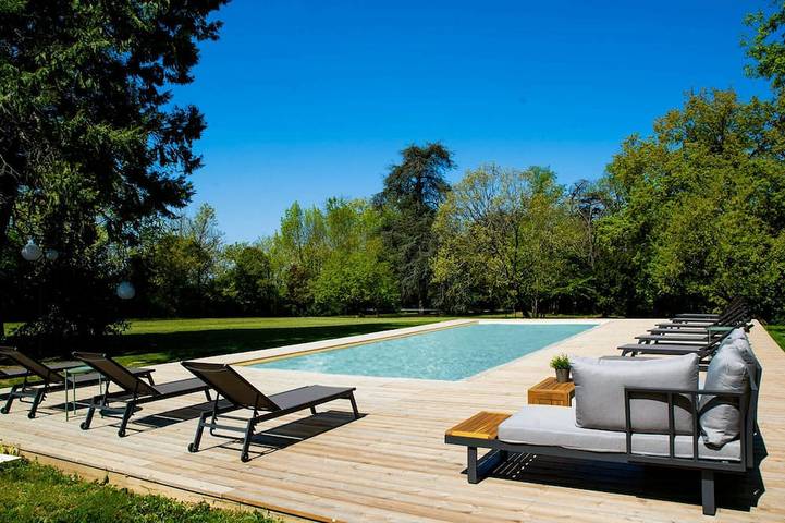 Maison de vacances pour 15 personnes, avec piscine et jardin - 1