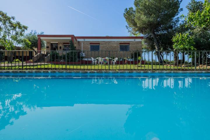 Casa de vacaciones para 8 personas, con Jardín