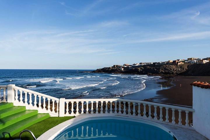 Casa rural para 8 personas, con vistas y piscina además de jardín y sauna en Telde - 2