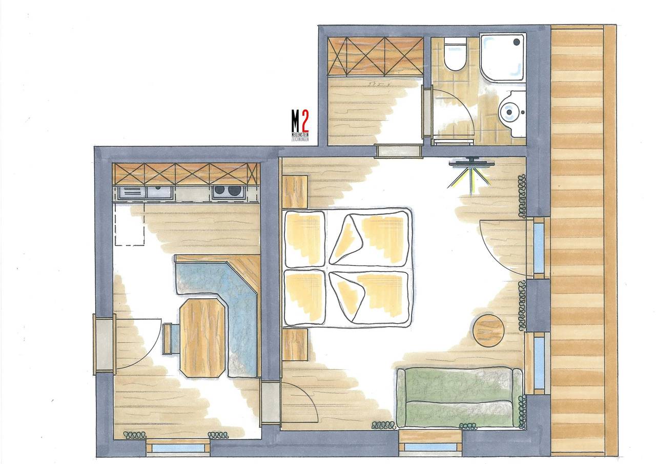 Geheel vakantieappartement, Frühstückspension/Appartement Hinterholzer in Scheffau am Wilden Kaiser, Kitzbüheler Alpen