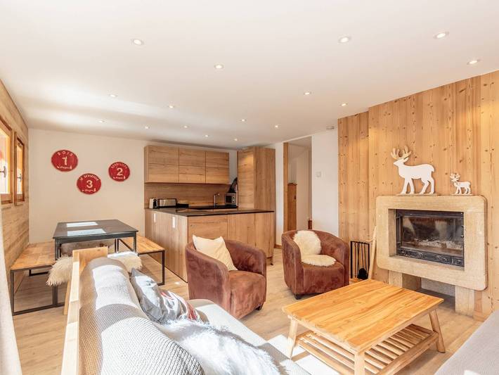 Chalet pour 8 personnes, avec Balcon et Terrasse dans Plagne Soleil