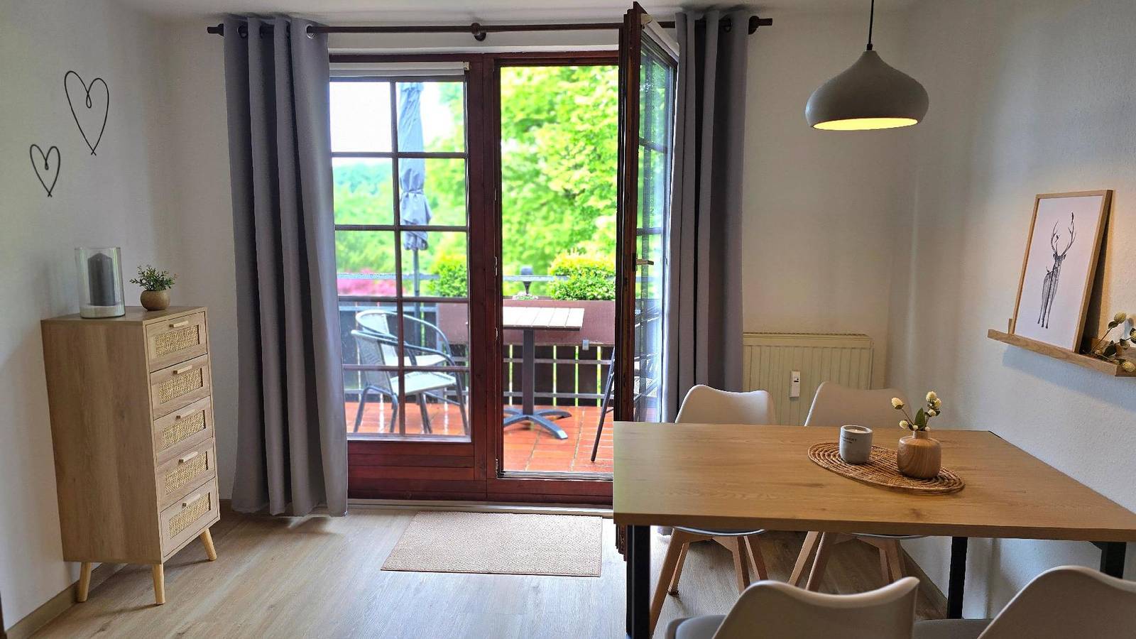 Ganze Ferienwohnung, Apartment Waldliebe- Ankommen und Wohlfühlen in Bad Sachsa, Harzvorland