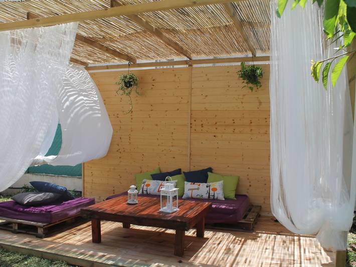 Chalet für 2 Personen, mit Garten, mit Haustier in Can Picafort