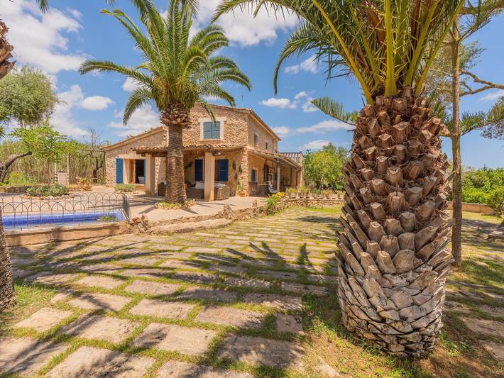 Casa rural para 6 personas, con jardín y piscina en San Juan (Mallorca)