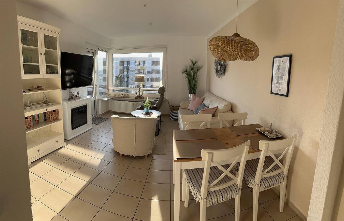 Appartement entier, Ferienwohnung Ankerplatz in Grömitz mit außergewöhnlich gutem Meerblick in Grömitz, Holstein de l'Est