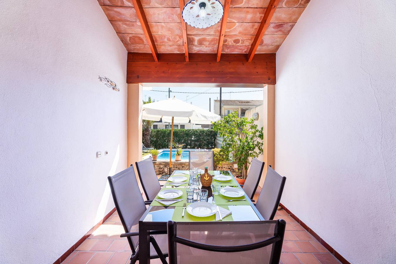 Villa für 6 Personen mit Terrasse in Can Picafort, Santa Margalida