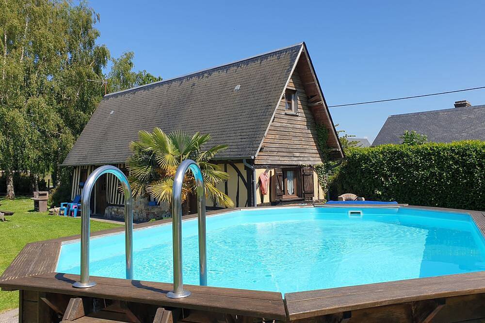Gite 2 à 3 personnes proche de Honfleur avec piscine in Fatouville-Grestain, Côte de Grâce
