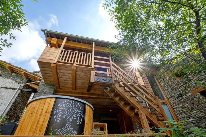 Maison d’hôte pour 4 personnes, avec sauna ainsi que jardin et jacuzzi à Ostana - 2