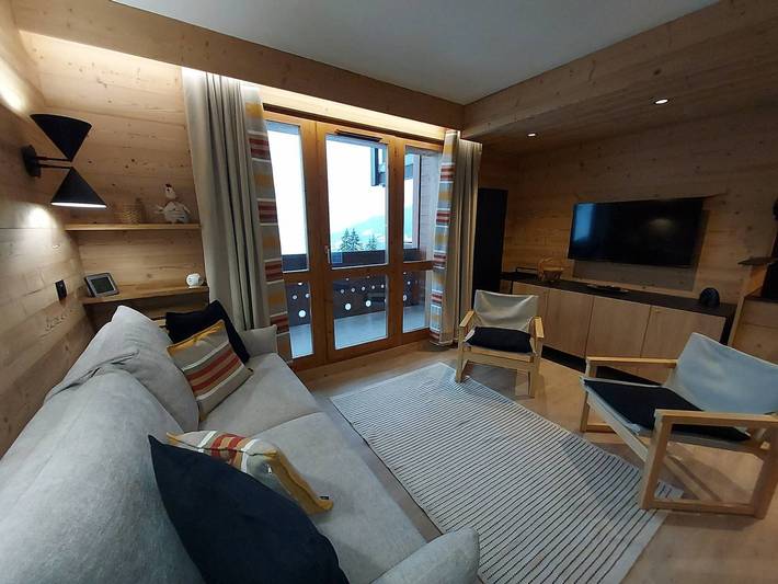 Gîte pour 8 personnes, avec balcon, animaux acceptés à Les Avanchers-Valmorel - 4