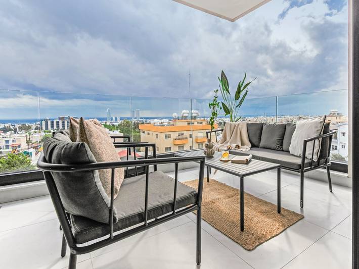 Holiday apartment for 6 people, with balcony/terrace in Cyprus