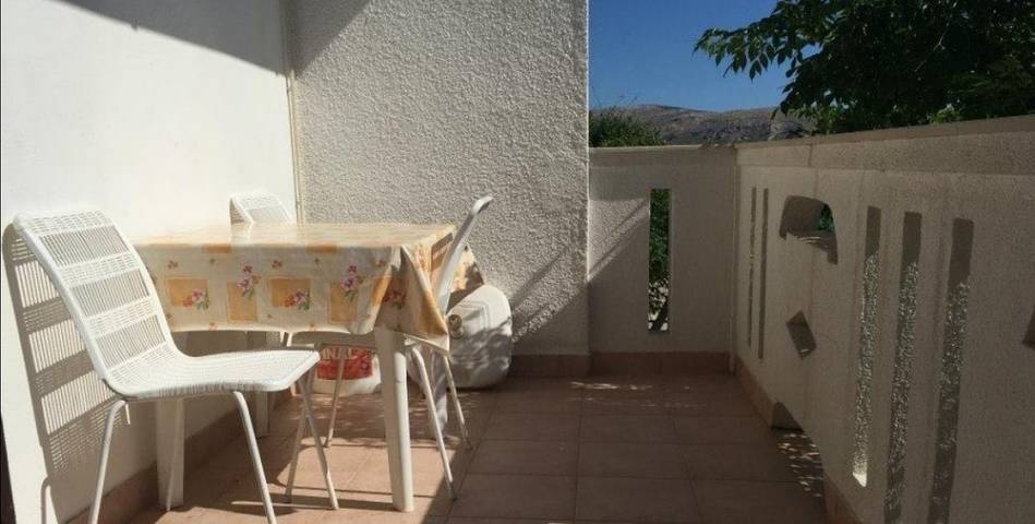 Smještaj za odmor za 3 osoba, s balkon/terasa u Novalja