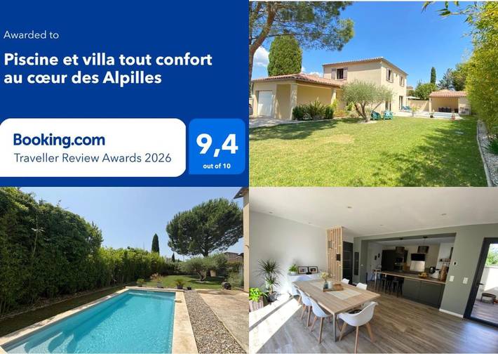 Location de vacances pour 8 personnes, avec piscine et jardin à Mas-Blanc-des-Alpilles - 2