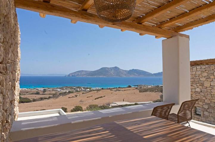 Location de vacances pour 4 personnes, avec vue et jardin dans Koufonisia - 2